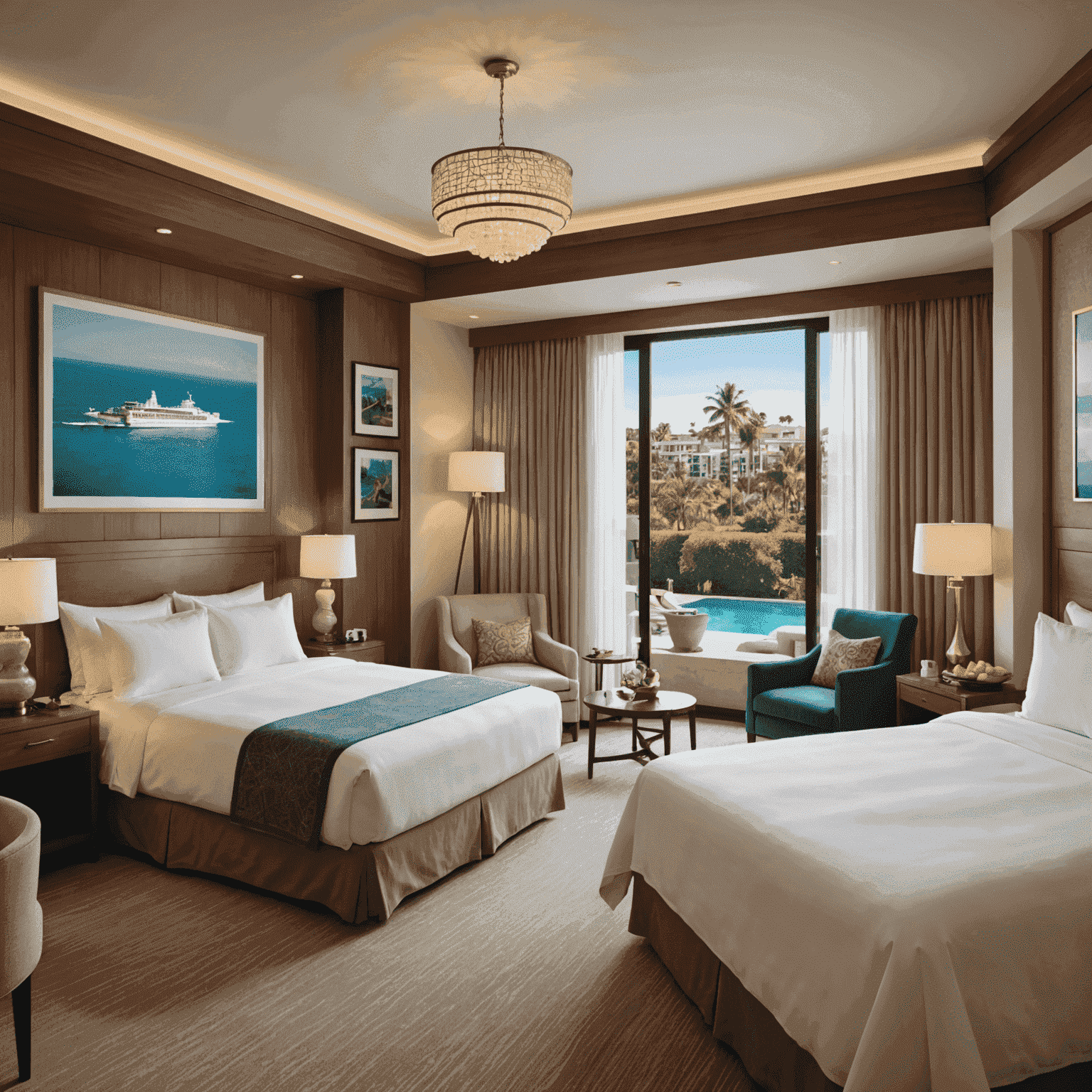A split-screen image showing a happy guest enjoying exclusive perks like a complimentary breakfast and spa access, contrasted with a standard room without these extras.